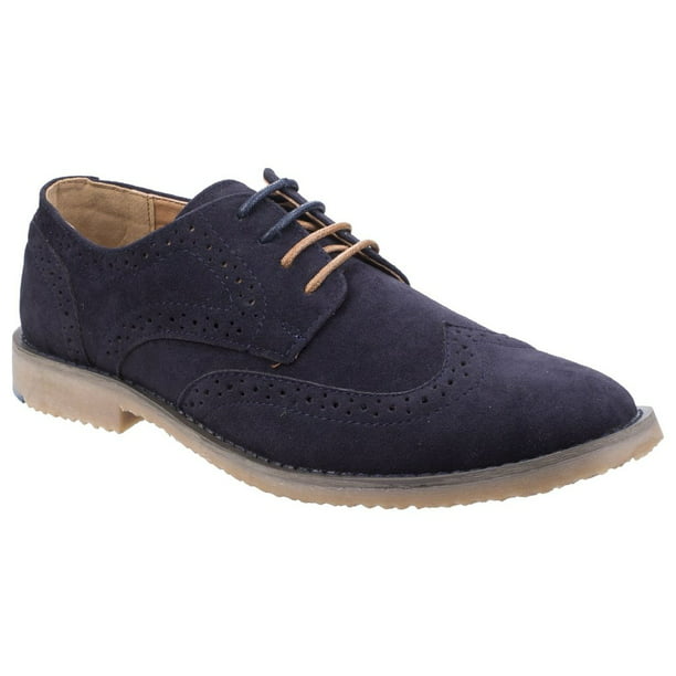 London Brogues Lincoln Monk Mens Leather Brogue Shoes 